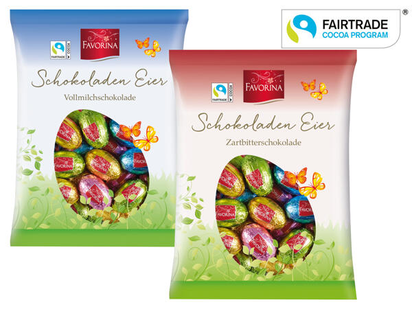 Vollmilch-Schokoladen-Eier