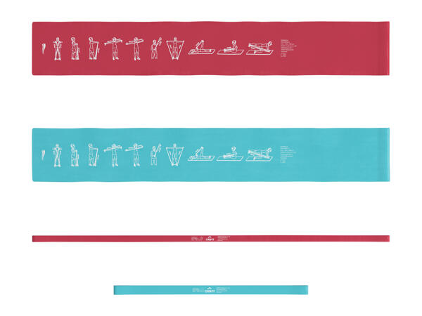 Crivit Resistance Band Set - 4 piece set