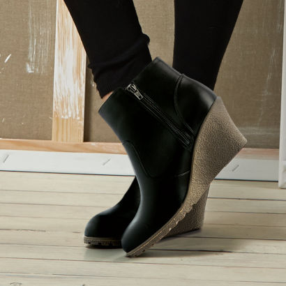 Bottines compensées