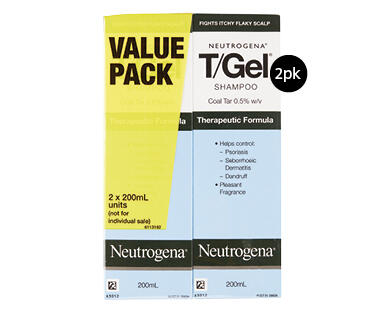 Neutrogena T/Gel Shampoo 2 x 200ml