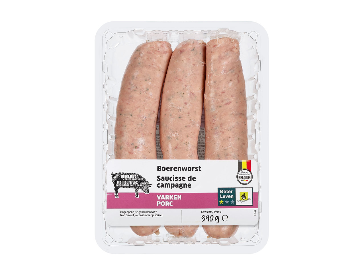 Saucisses de campagne