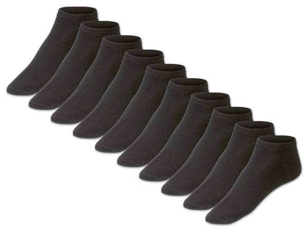 Damen Sneakersocken, 10 Paar
