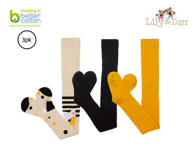 Children's Tights 3pk or 4pk