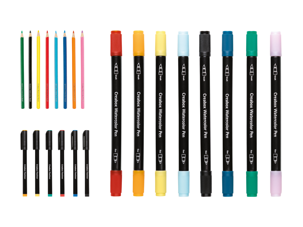 Assortiment de crayons