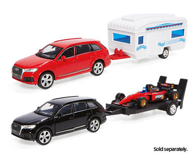 Die Cast Car and Trailer Set