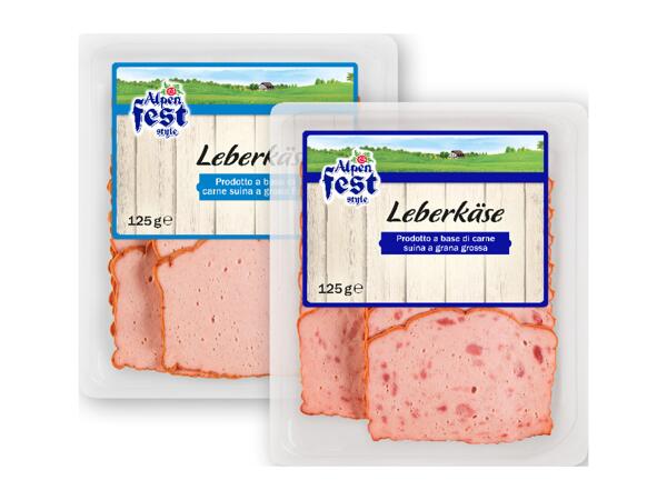 Leberkäse - pork-based product