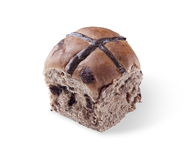 CHOCOLATE CHIP MINI HOT CROSS BUNS 9PK/500G