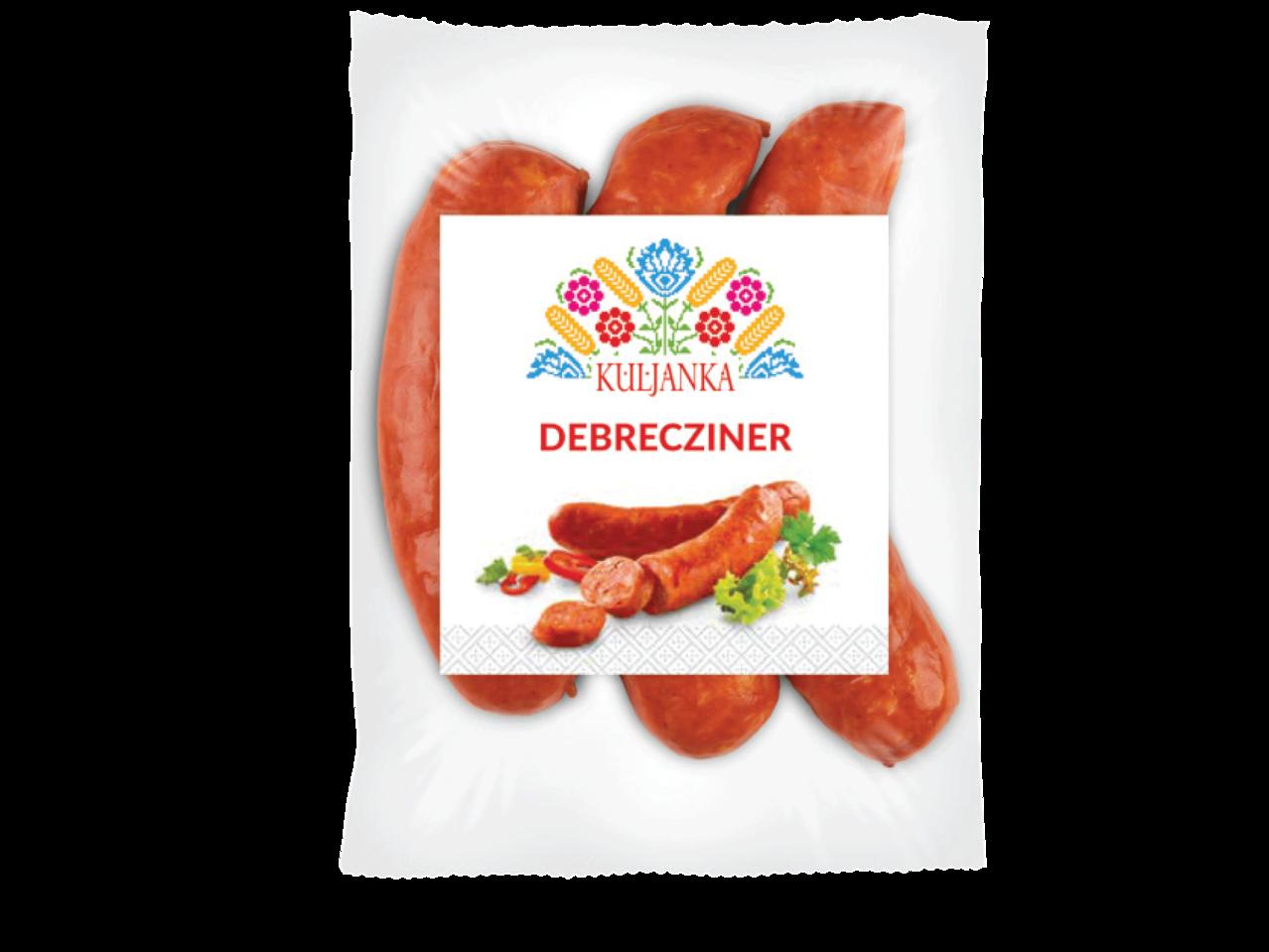 KULJANKA Debrecziner Pork Sausage