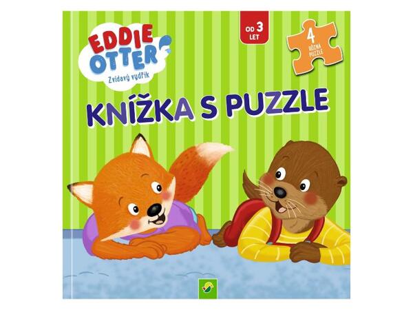 Dětská kniha s puzzle