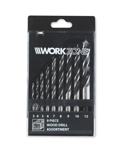 Wood Drill Set 9-Piece