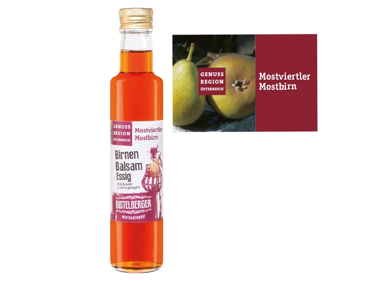 GENUSS REGION ÖSTERREICH Birnen Balsam Essig