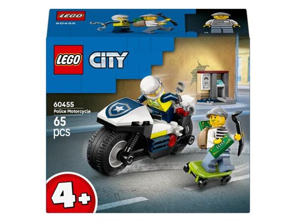 60455 Honička na policejní motorce