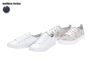 BLUE MOTION CANVAS-SNEAKER
