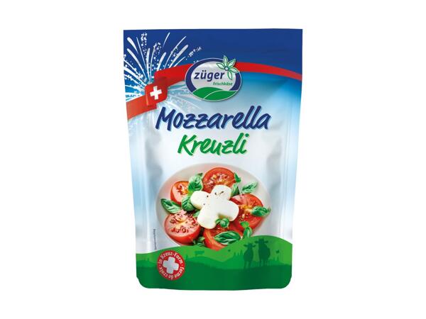 Züger Mozzarella CH-Kreuze