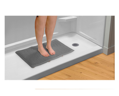 Easy Home Loofah Anti-Slip Bath Mat