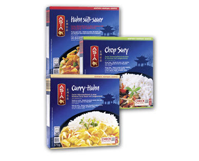 Plat cuisiné chinois ASIA