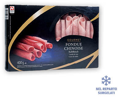 Fondue Chinoise di carne di vitelloGOURMET