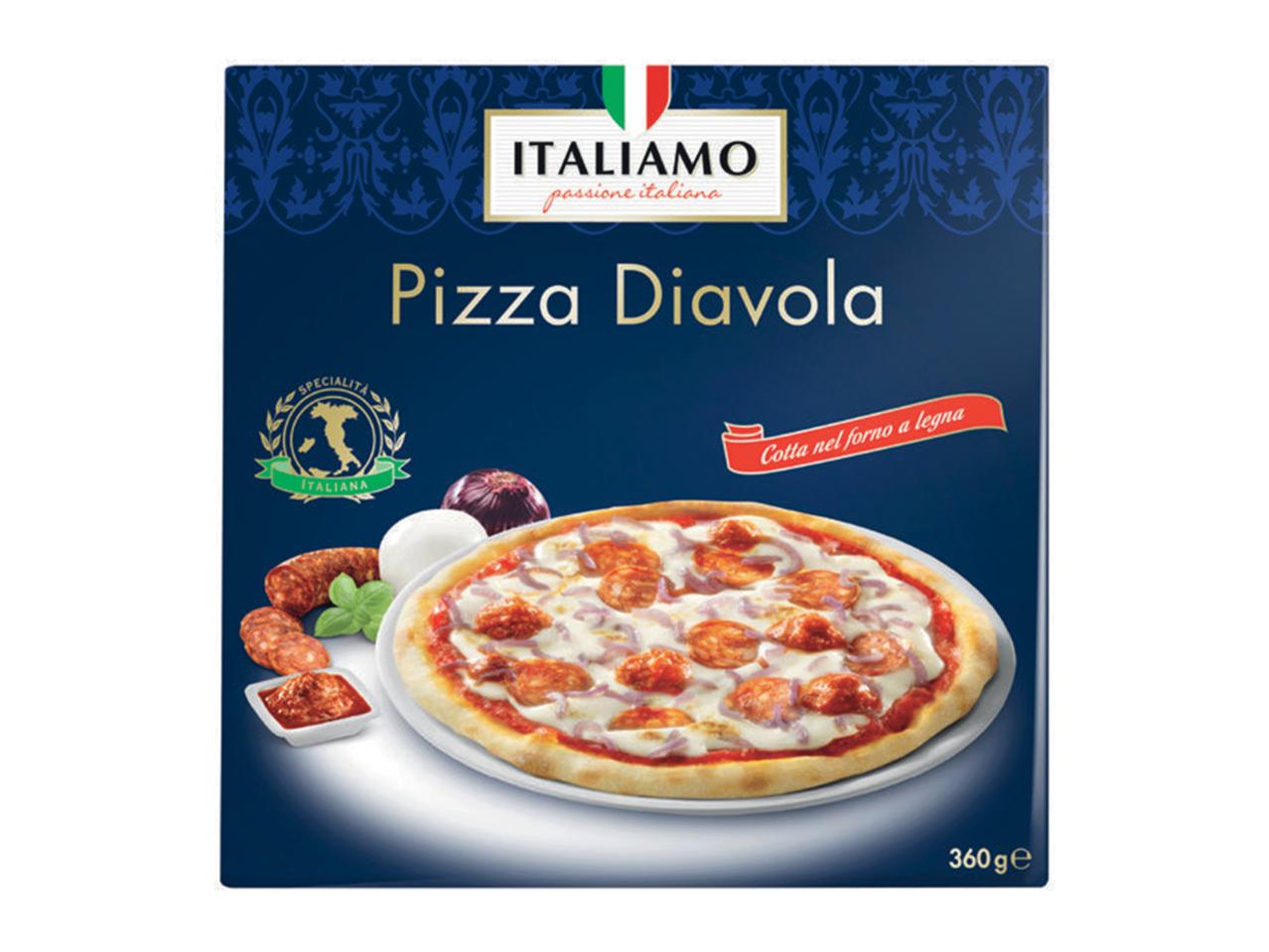 ITALIAMO Stonebaked Pizza Diavola