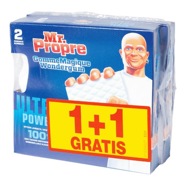 MR. PROPER(R)/MR. PROPRE(R) Wondergommen Ultra Power, 2-pack