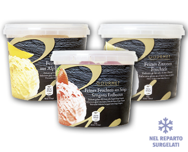 Gelato alla frutta GOURMET