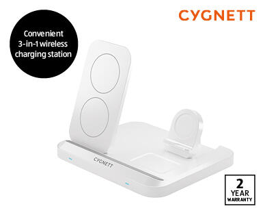 Cygnett 3-in-1 Charging Stand