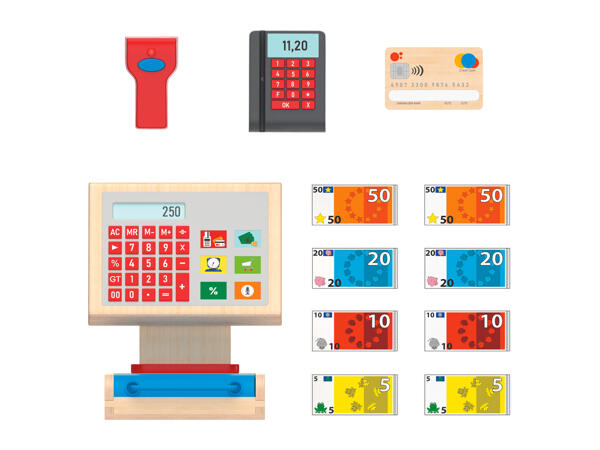 Playtive Wooden Kitchen & Shop Appliances