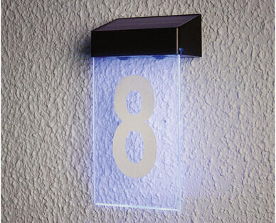Solar House Numbers