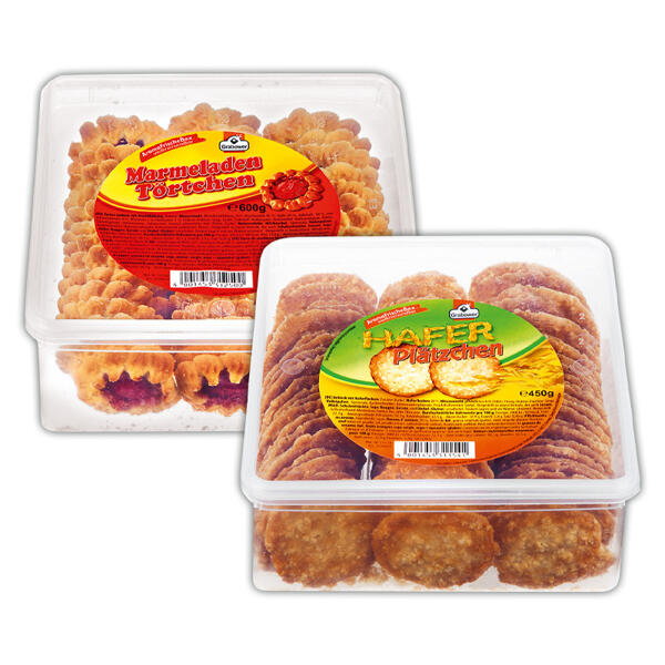 Marmeladen Törtchen / Haferplätzchen