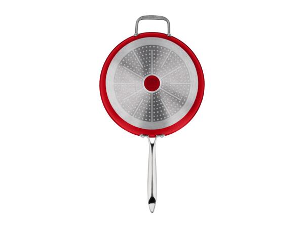 Silvercrest Red Cast Aluminium Frying Pan