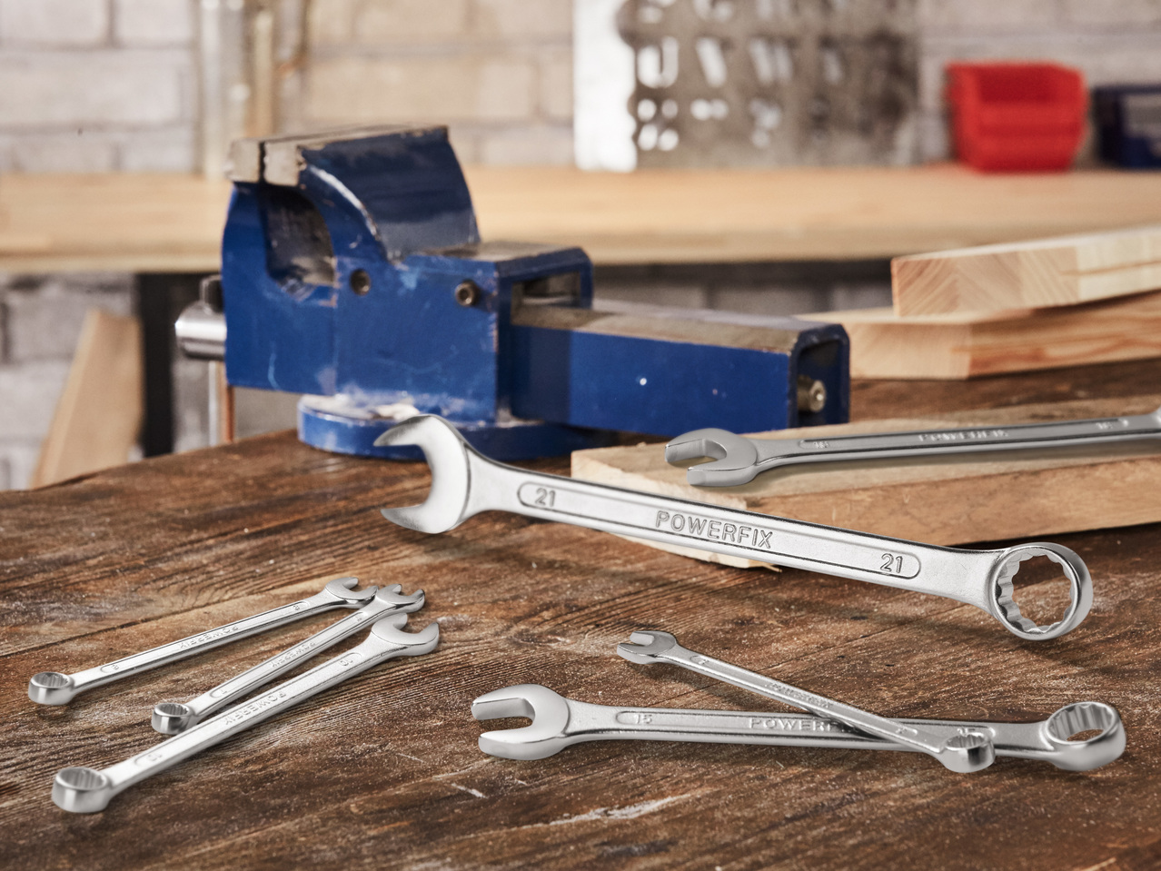 POWERFIX(R)PROFI+ Gabel-/Ringschlüssel-Satz, 25-teilig