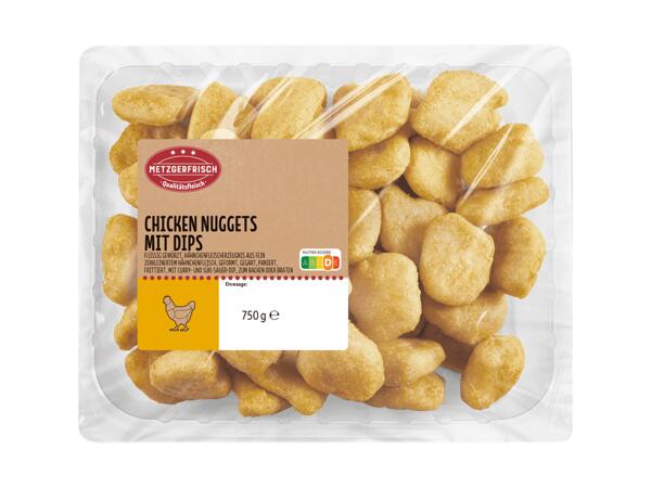 Chicken Nuggets mit Dip