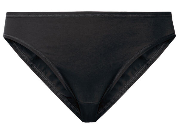 esmara(R) Damen Minislips, 5 Stück, mit hohem Baumwollanteil