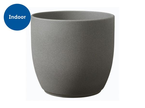 Round Stone Ceramic Pots - 24cm
