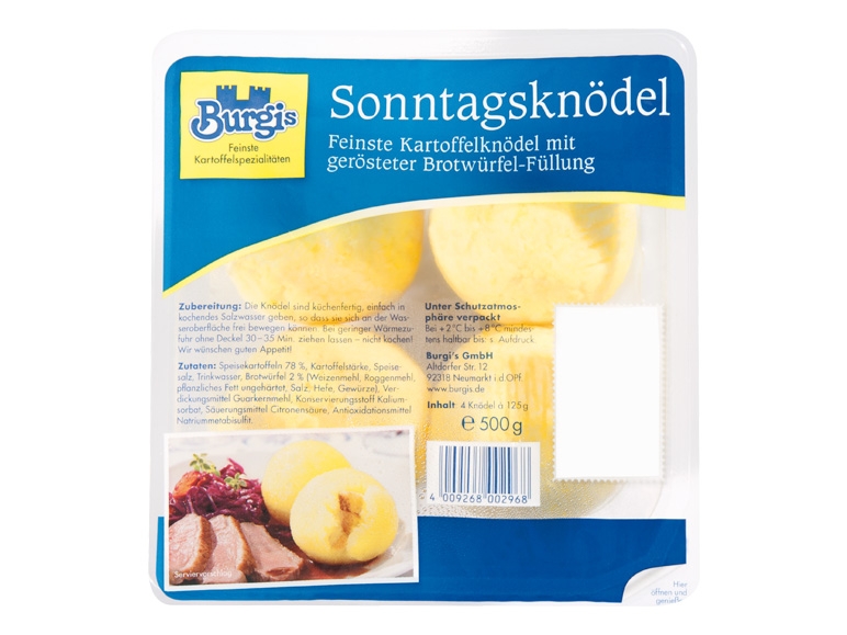 BURGI‘S Sonntagsknödel