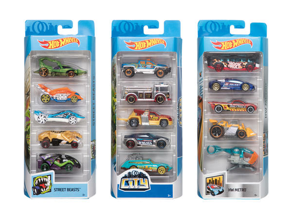 Hotwheels(R) biler 5-pak