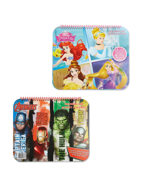 Avengers & Princess Activity Book