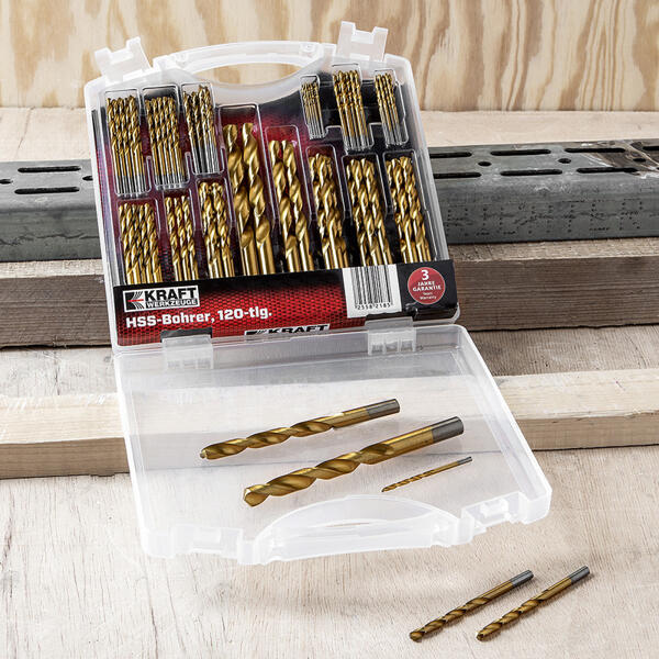 HSS-Bohrer-Set 120tlg.