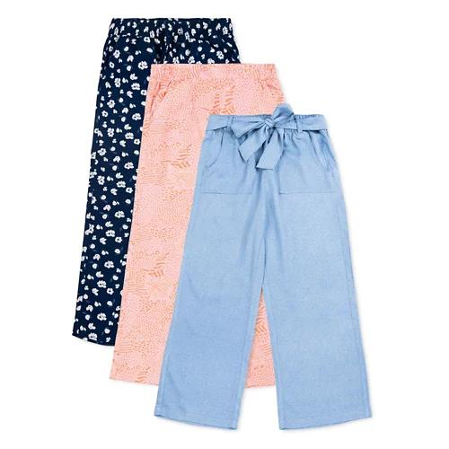 LILY & DAN PANTALONI ESTIVI da ragazza per bambini, LUNGHI