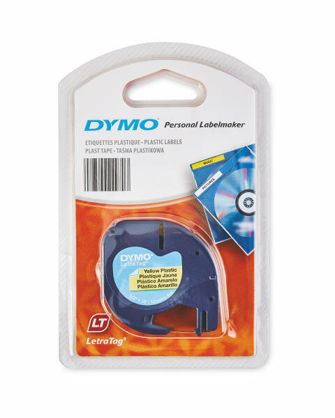 DYMO Yellow Plastic Labels