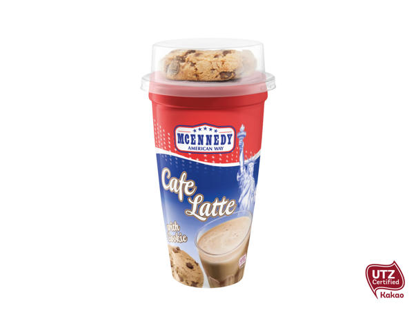 Caffé latte & cookie
