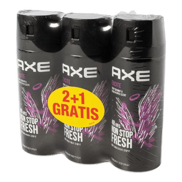 AXE(R) 				Deodorant, 3 st.