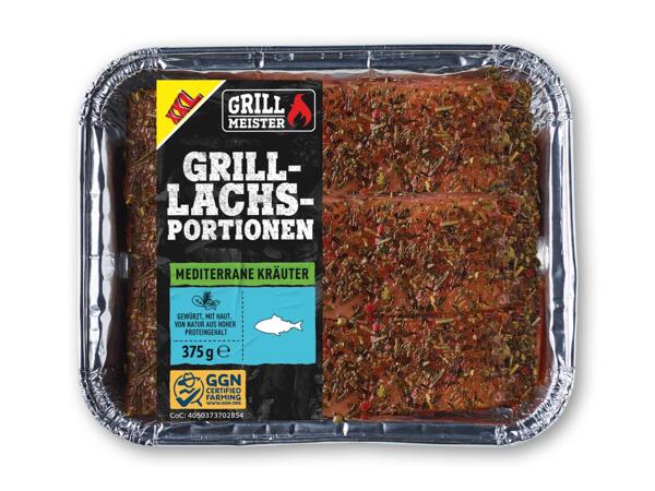 Grill-lakseportioner