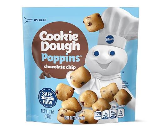 Pillsbury Chocolate Chip or Reese's Cookie Dough Poppins