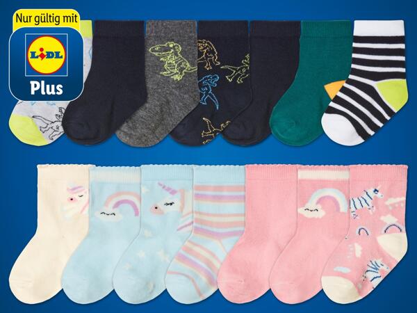 Kleinkinder Socken, 7 Paar