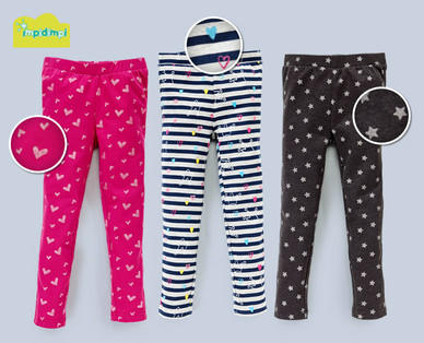 IMPIDIMPI Kleinkinder-Mädchen-Winterleggings