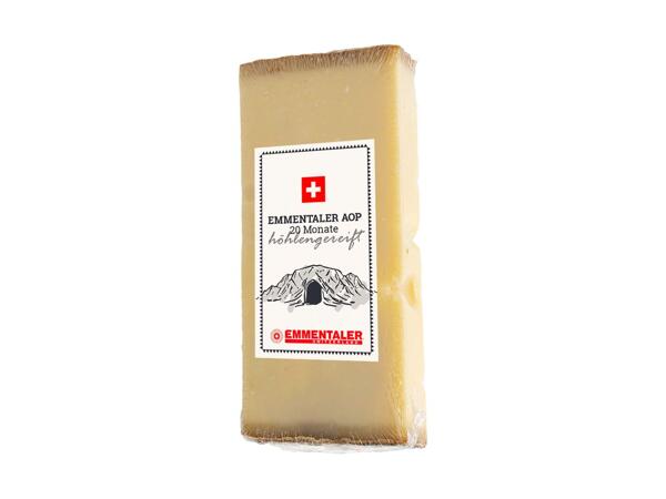 Emmental AOP affiné en grotte