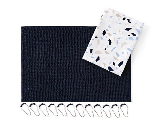 Huntington Home 
 14-Piece Bath Rug and Shower Set