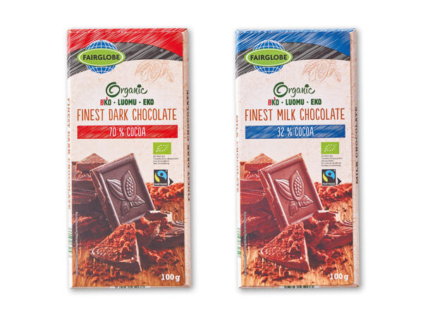 Økologisk chokolade