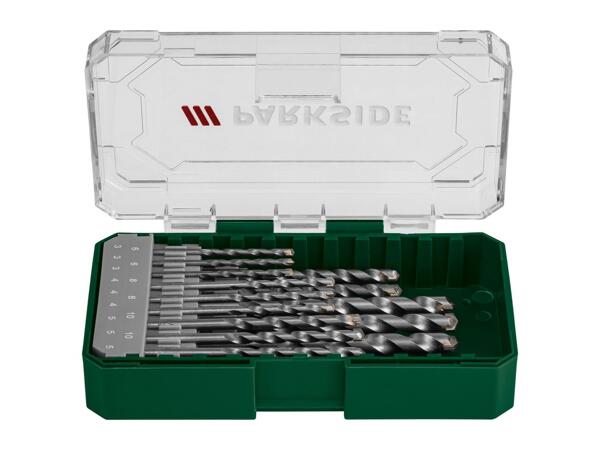 Parkside Masonry Drill Bit Set - 15 Piece Set