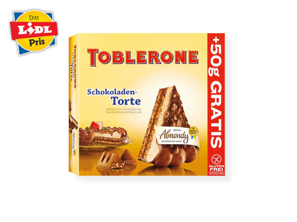 Mandeltårta Toblerone